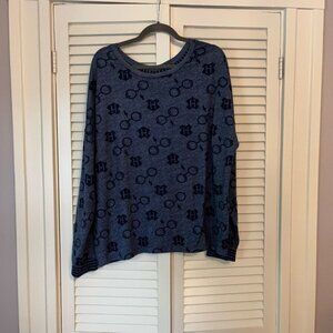 Harry Potter sweatshirt blue XXL